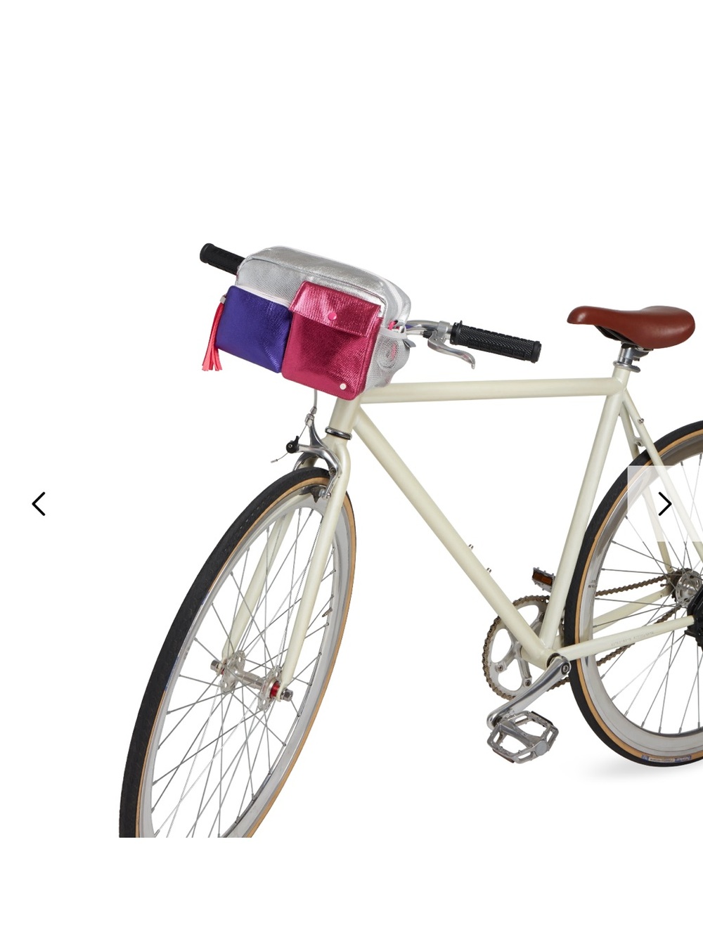 1. State Metallic Colorblock Handlebar Crossbody Bag in Pink, Purple & Silver
